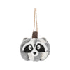 Animal Face Pumpkin Ornaments - Raccoon