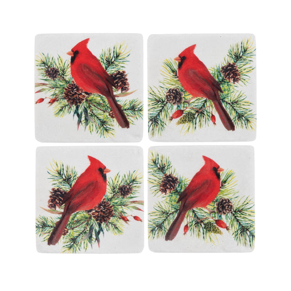 Cardinal Coaster Set of 4