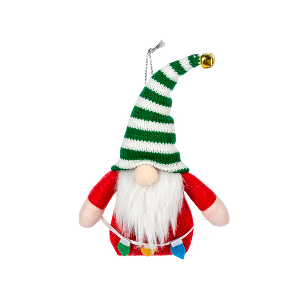 Plush Gnome Ornaments - Lights