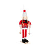 Winter Fun Sweater Clad Ornaments - Red