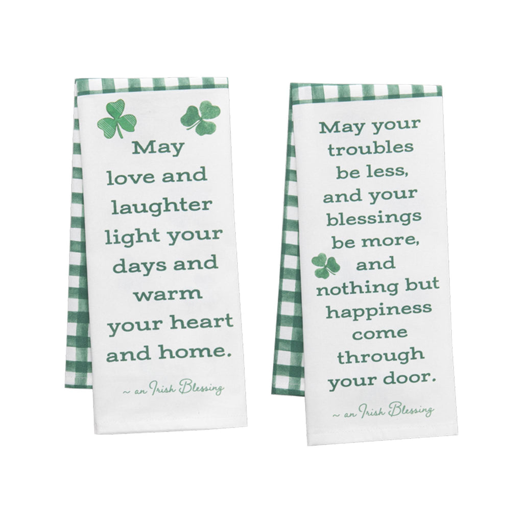 Irish Blessings Tea Towels