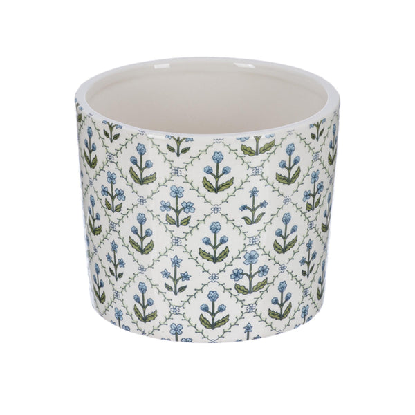 Vintage Floral Planter