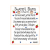 Sweet Buns Charm - card