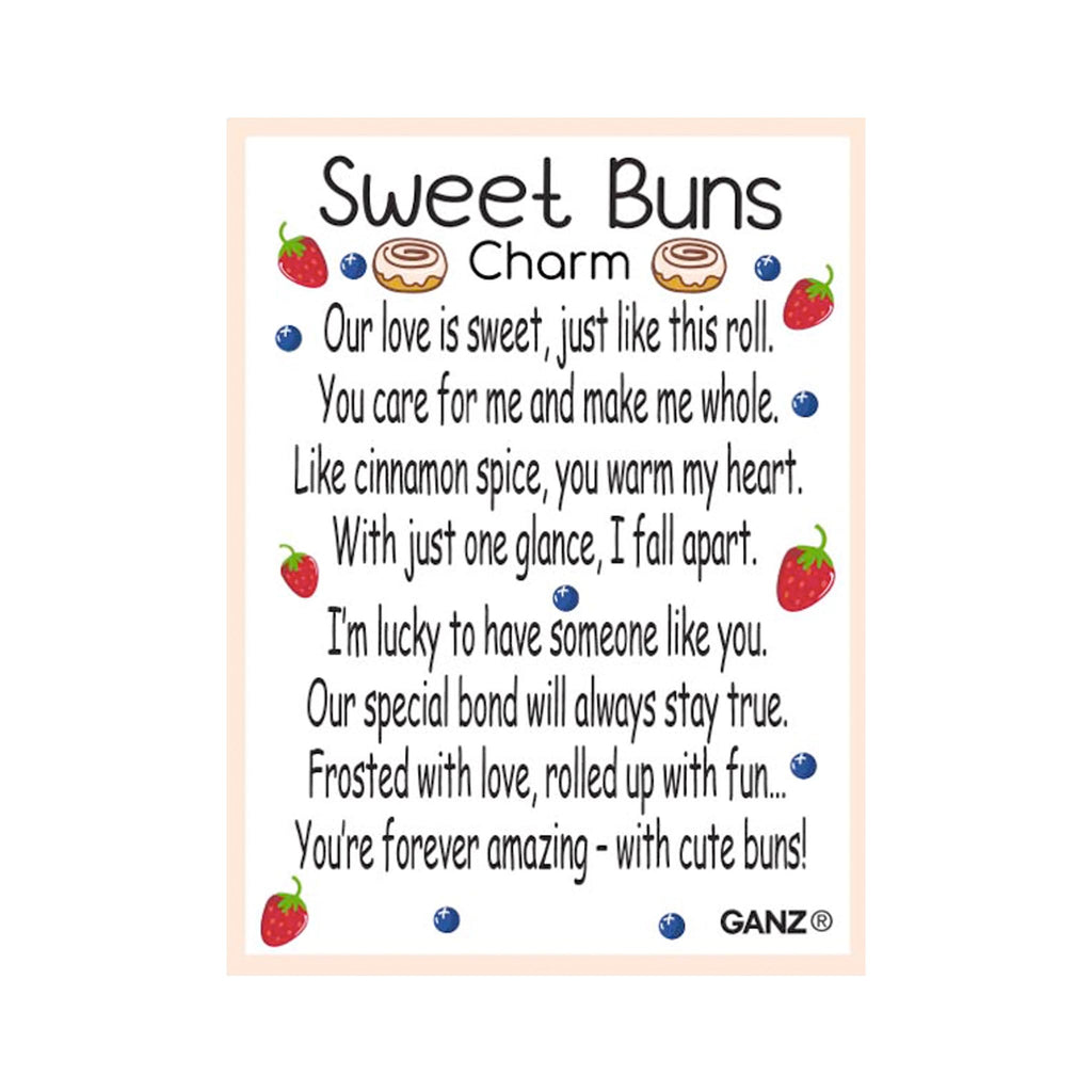Sweet Buns Charm - card