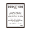 Mighty Horse Charm - card
