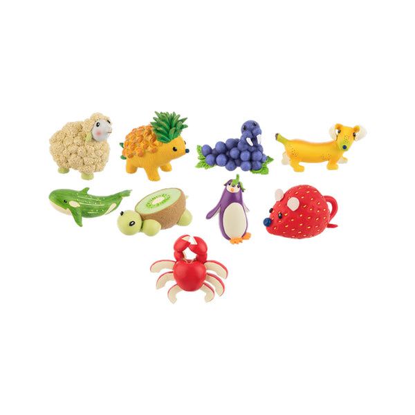 Fruit & Veggie Animal Figurines