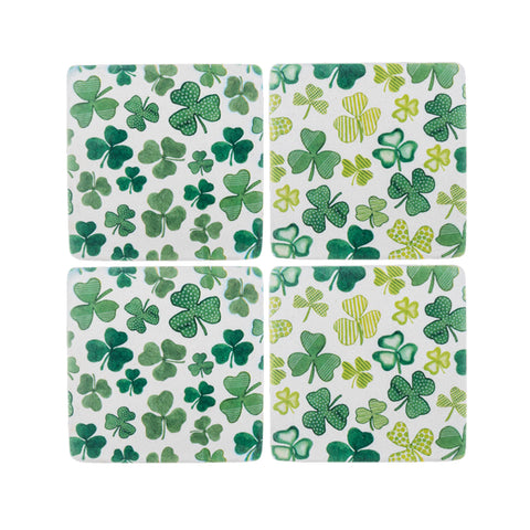 Shamrock Coasters