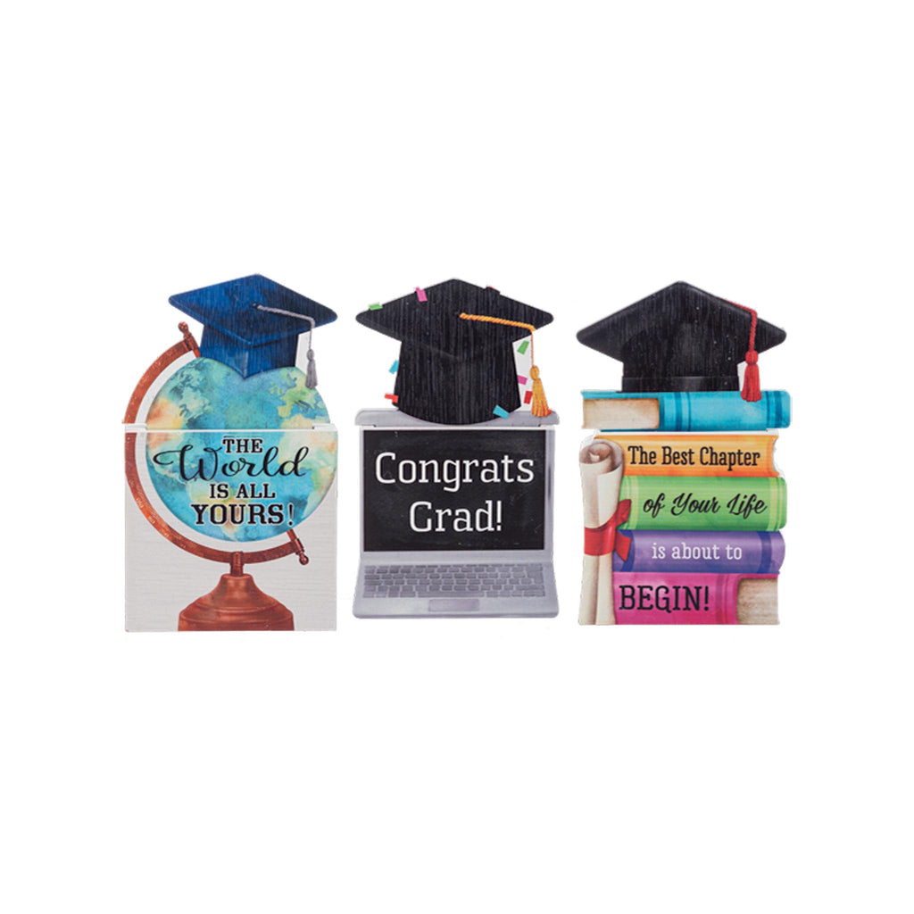 Graduation Plaques with Gift Card Holder Graduation Plaques with Gift Card Holder
