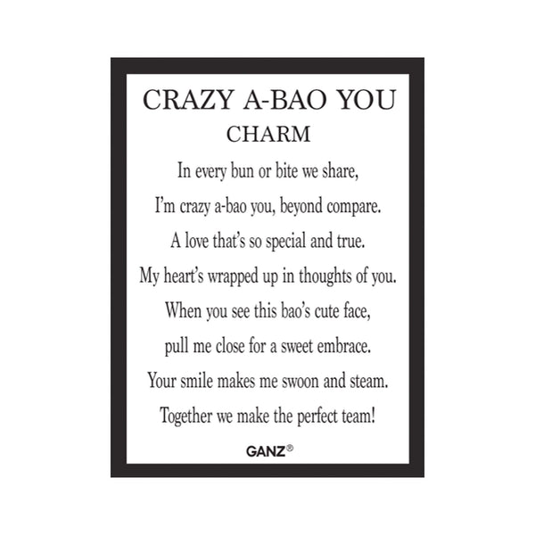 Crazy A-Bao You Charm- card