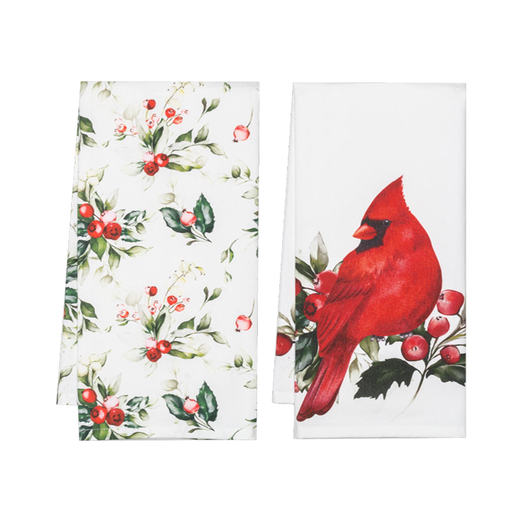 Holiday Flora & Fauna Tea Towels