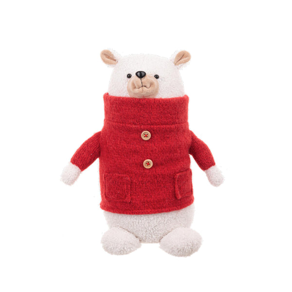 Polar Bear in Sweater Plush