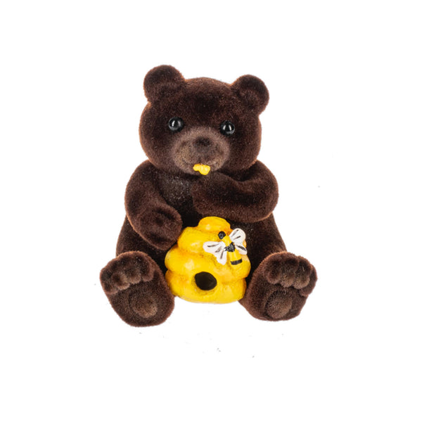 Grizzly Bear & Bee Charm