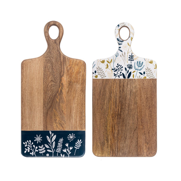 Midnight Botanical Boards with Handles
