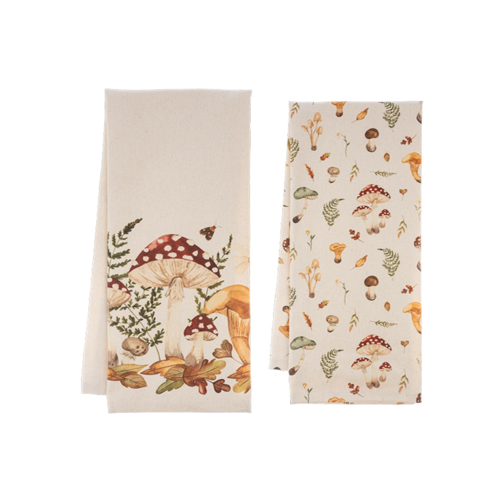 Mushroom Tea Towels