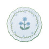 Vintage Floral Melamine Salad Plate