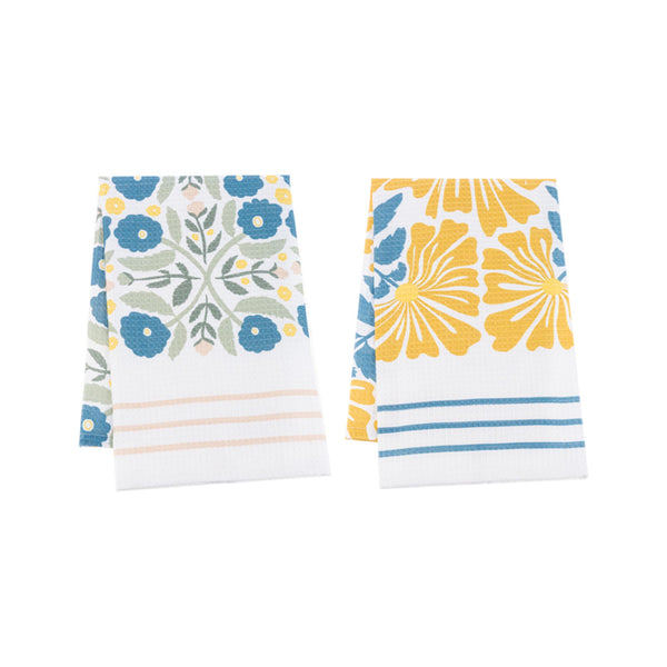 Mod Flower Tea Towels
