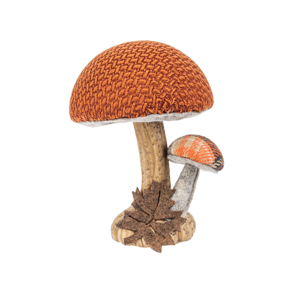 Autumn Mushroom Figurine