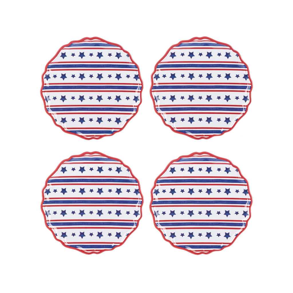 Stars & Stripes Melamine Dinner Plate