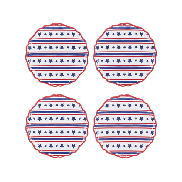 Stars & Stripes Melamine Dinner Plate