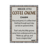 Magical Little Coffee Gnome Charms - card
