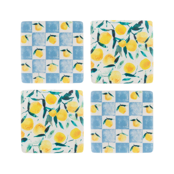 Lemons Coaster Set of 4