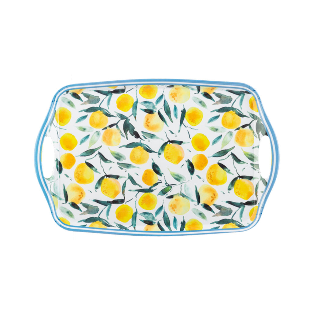 Lemons Melamine Serving Tray