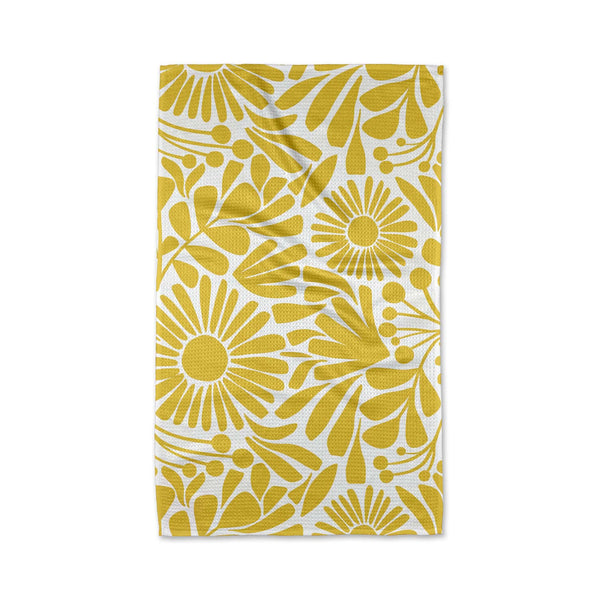 Geometry Tea Towel - Sunlit Blooms