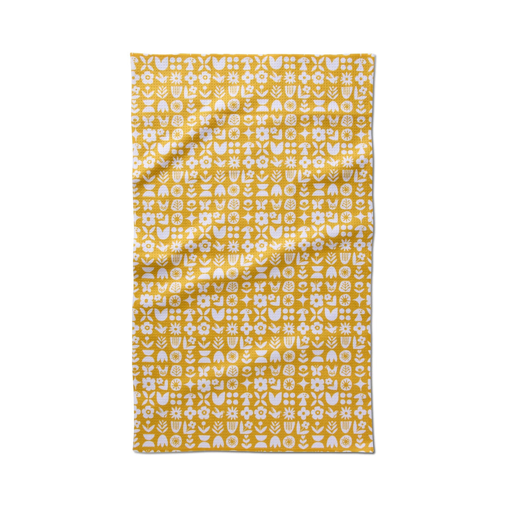 Geometry Tea Towel - Scandi Spring