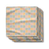 Geometry Dinner Napkins Set of 6 - Woven Check