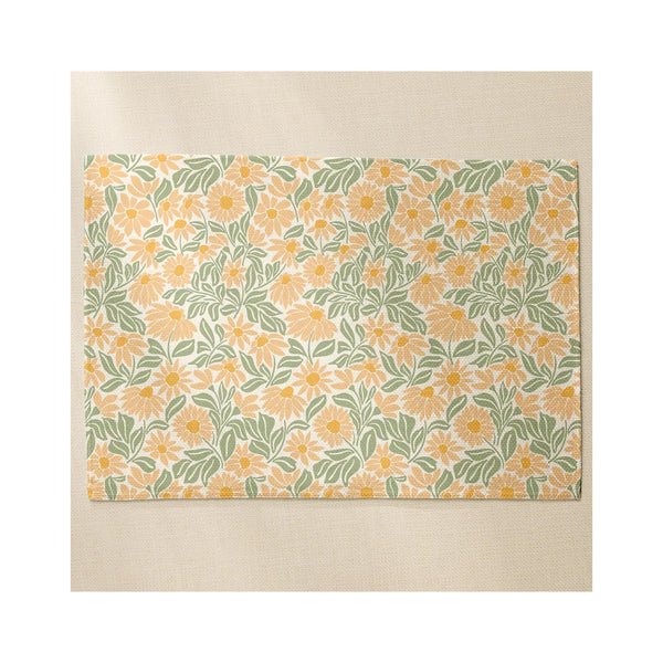 Geometry Placemat Set of 4 - Sunflower Block