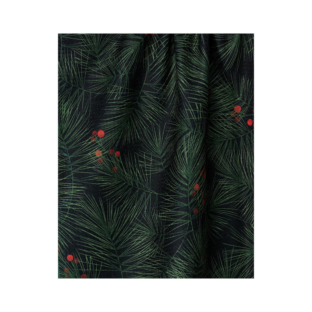 Geometry Tea Towel - Evergreen Pine - detail