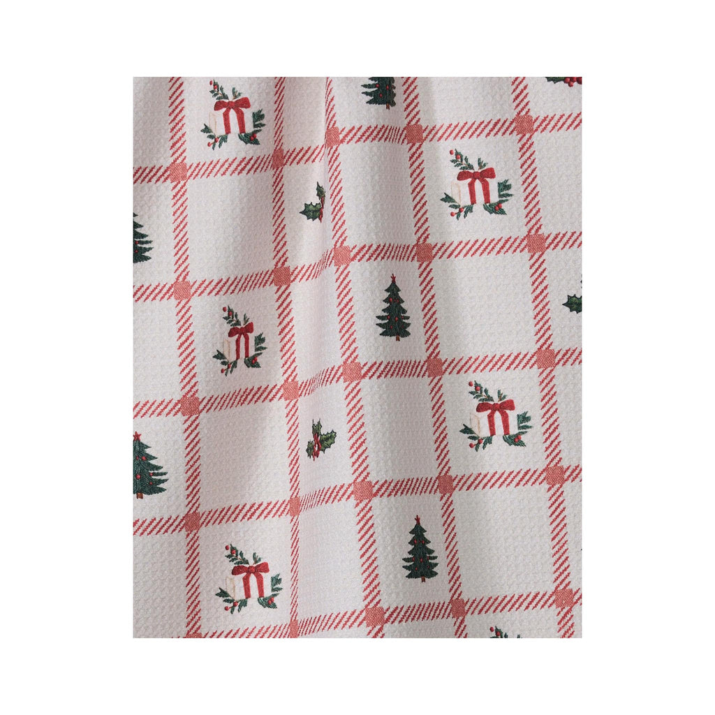 Geometry Tea Towel - Tidings - detail