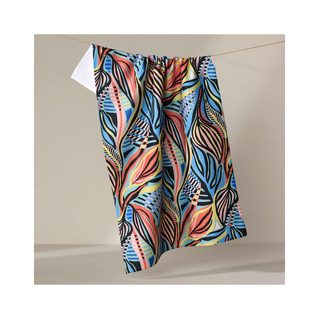 Geometry Tea Towel - Leafy Path