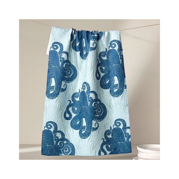 Geometry Tea Towel - Mighty Octopus