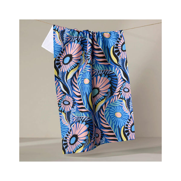 Geometry Tea Towel - Palm Beach