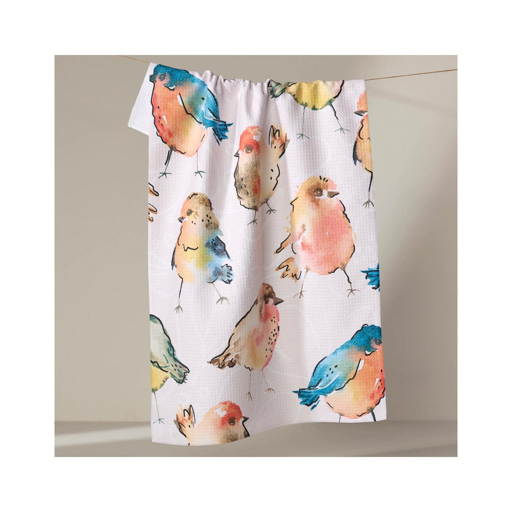 Geometry Tea Towel - Tweet Tweet