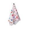 Geometry Tea Towel - Autumnal Bird Skies - hanging