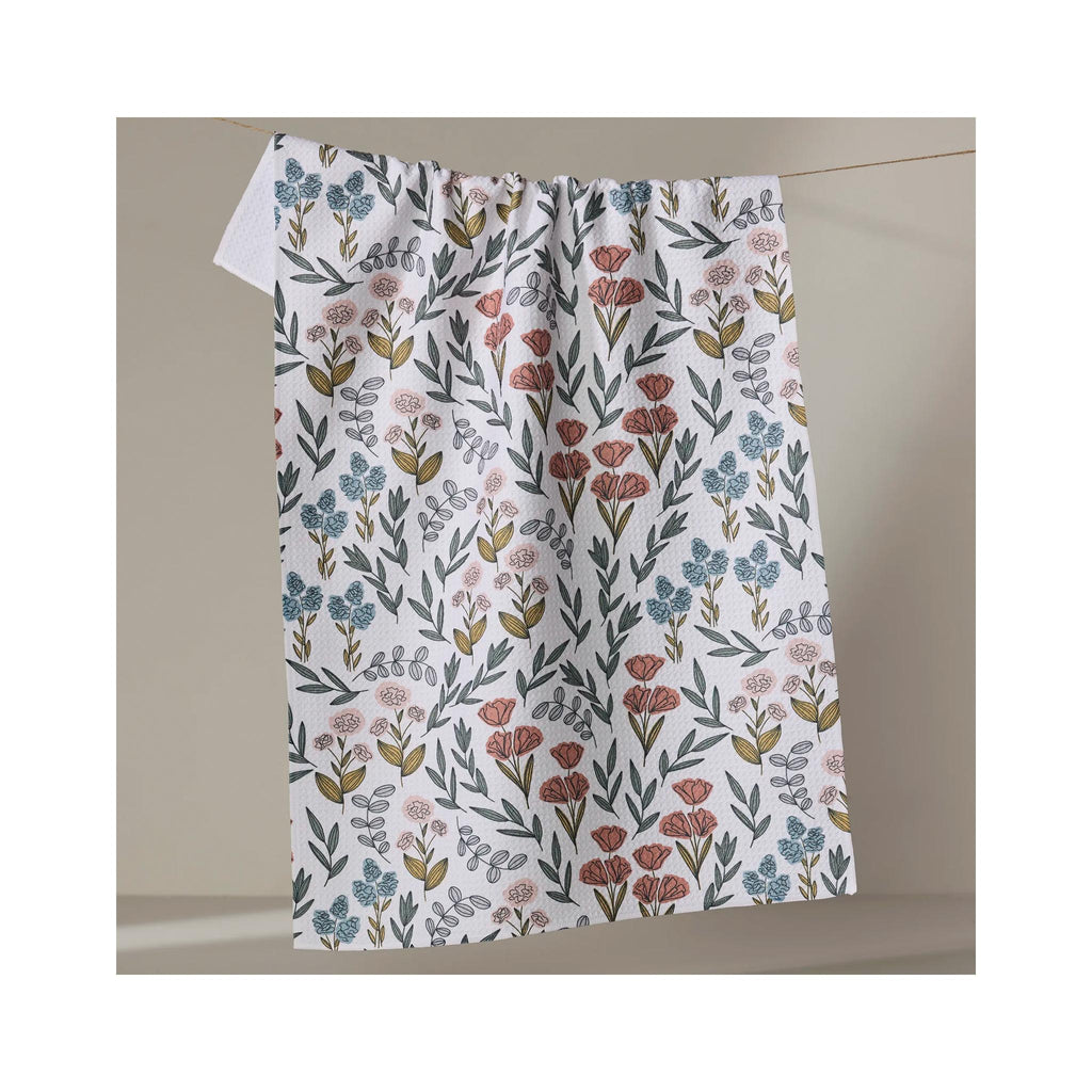 Geometry Tea Towel - Charlolette - hanging