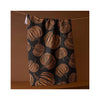 Geometry Tea Towel - Pumpkin Noir