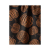 Geometry Tea Towel - Pumpkin Noir - detail