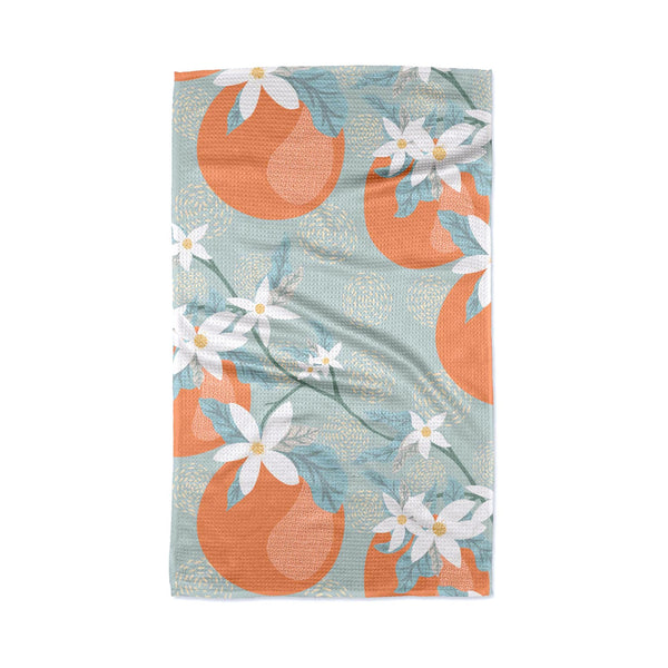 Geometry Tea Towel - Orange Blossom