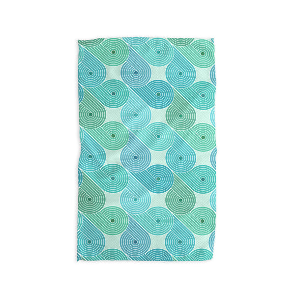 Geometry Tea Towel - Rolling Winds