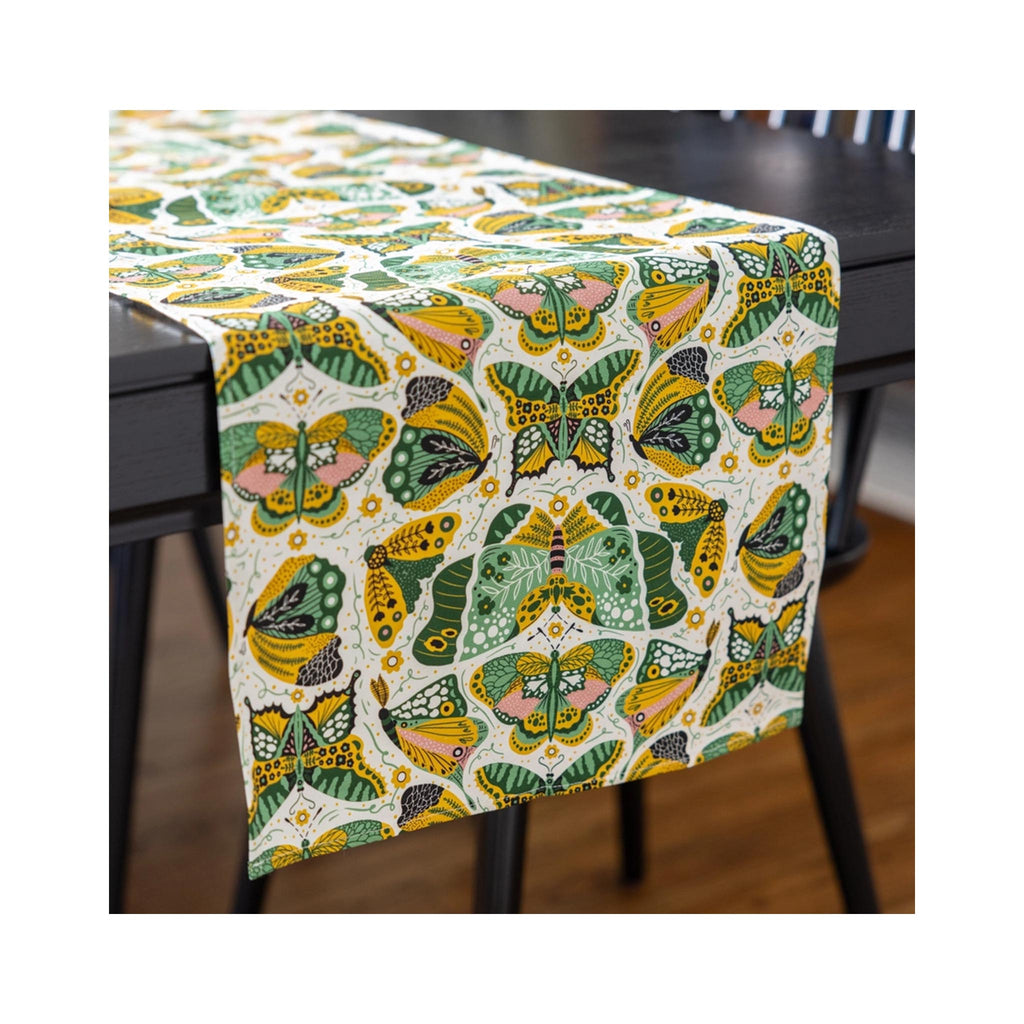 Night Butterfly Table Runner