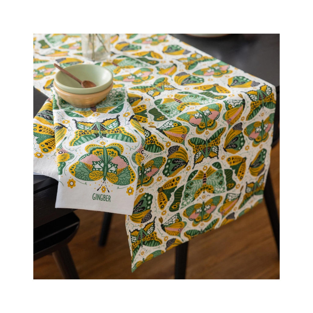 Night Butterfly Table Runner