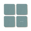 Bierfilzl Wool Felt Coaster Set of 4 - Spruce