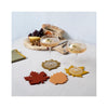Felt Autumn Leaf Coasters Set of 4 - in use