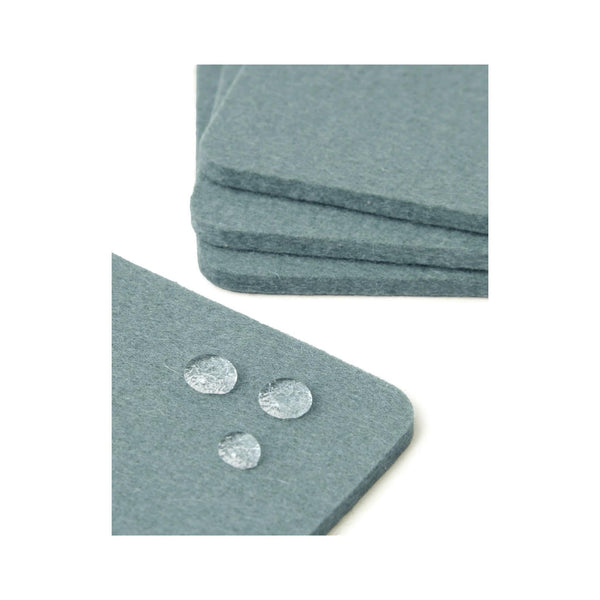 Bierfilzl Wool Felt Coaster Set of 4 - Spruce