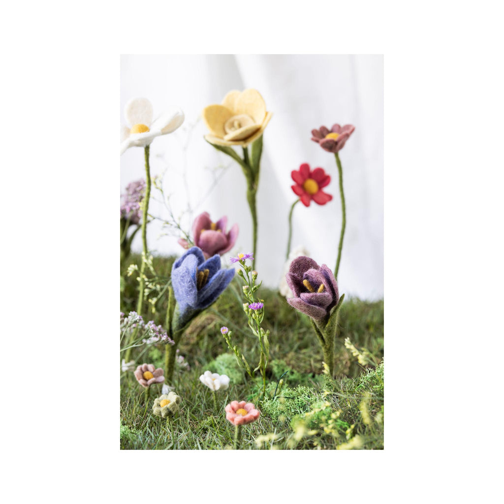 Felt Crocus - grouping