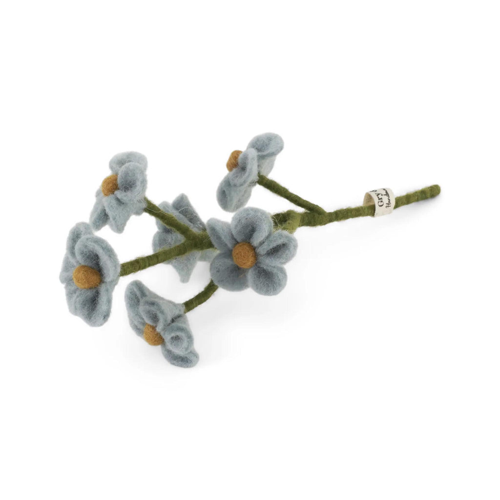 Felt Forget-Me-Knot - Light Blue