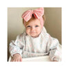 Grayson Long Sleeve Bibs - Wildflower on baby